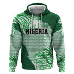 Custom Nigeria Fooball Hoodie Super Eagles National Pride