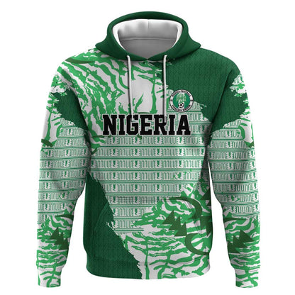 Custom Nigeria Fooball Hoodie Super Eagles National Pride