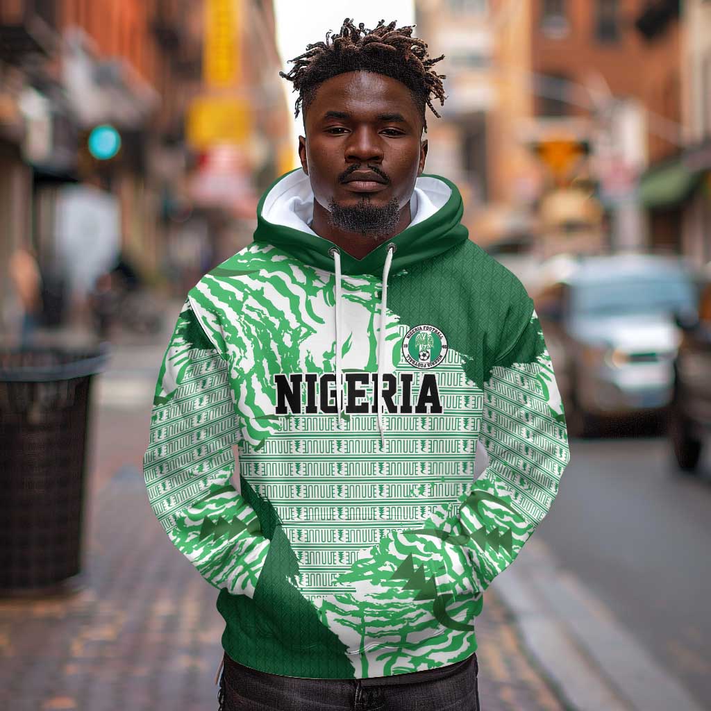 Custom Nigeria Fooball Hoodie Super Eagles National Pride