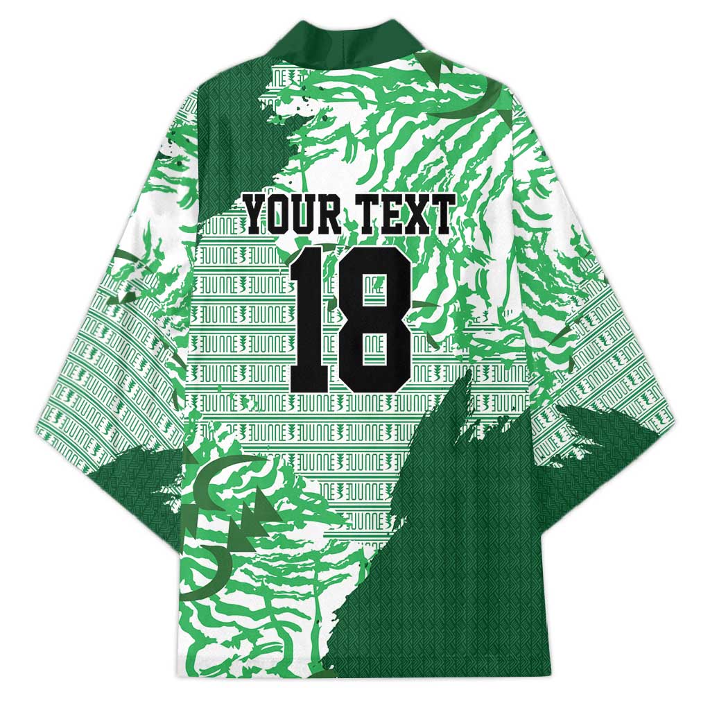 Custom Nigeria Fooball Kimono Super Eagles National Pride