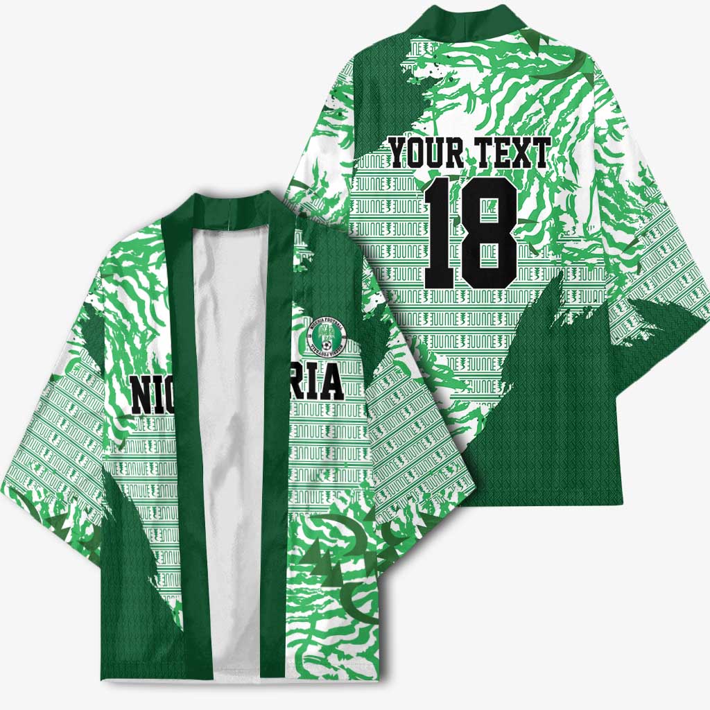 Custom Nigeria Fooball Kimono Super Eagles National Pride