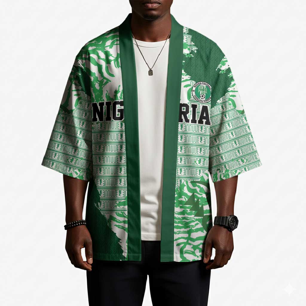 Custom Nigeria Fooball Kimono Super Eagles National Pride