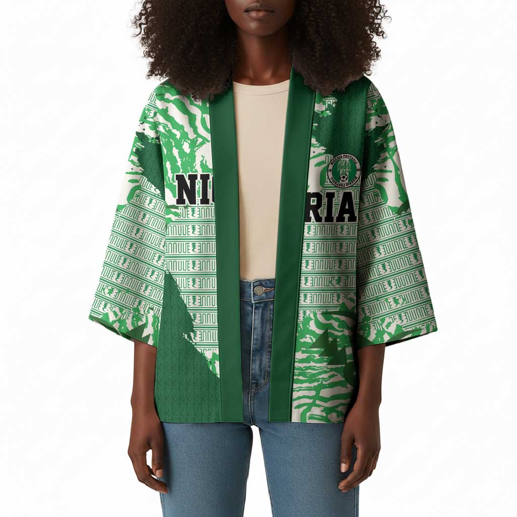 Custom Nigeria Fooball Kimono Super Eagles National Pride