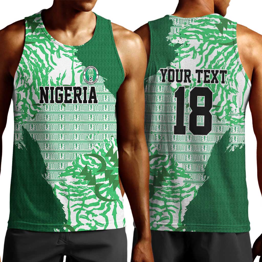 Custom Nigeria Fooball Men Tank Top Super Eagles National Pride