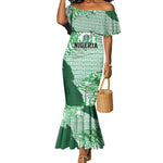 Custom Nigeria Fooball Mermaid Dress Super Eagles National Pride