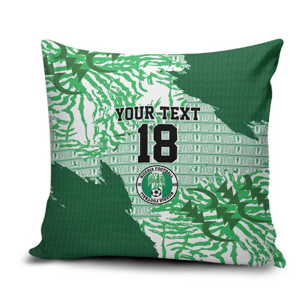 Custom Nigeria Fooball Pillow Cover Super Eagles National Pride