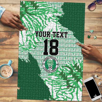 Custom Nigeria Fooball Puzzle Super Eagles National Pride