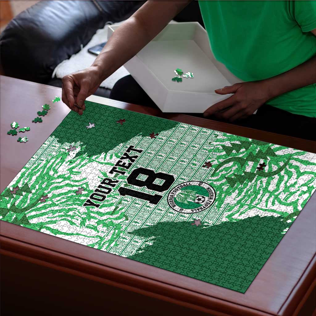 Custom Nigeria Fooball Puzzle Super Eagles National Pride