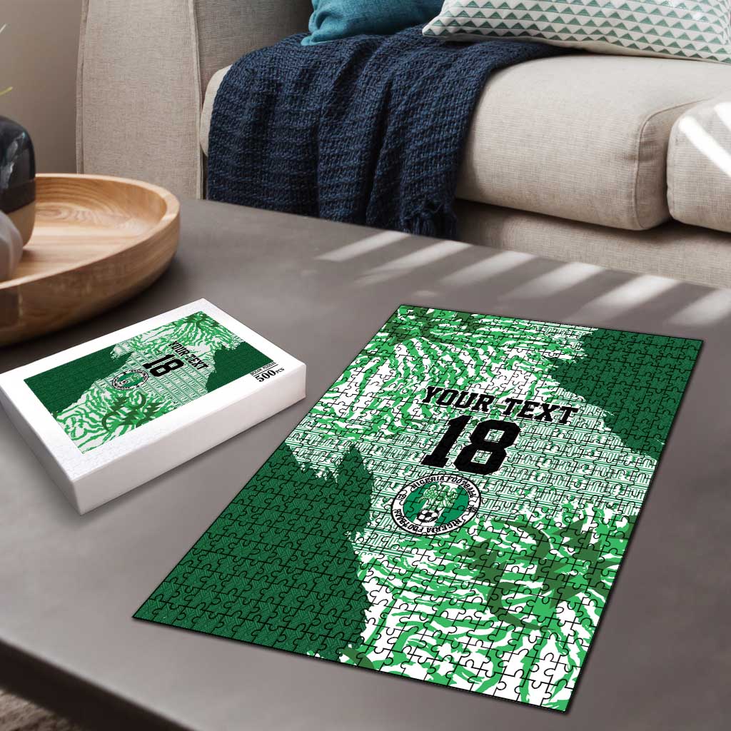 Custom Nigeria Fooball Puzzle Super Eagles National Pride