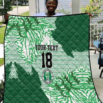Custom Nigeria Fooball Quilt Super Eagles National Pride