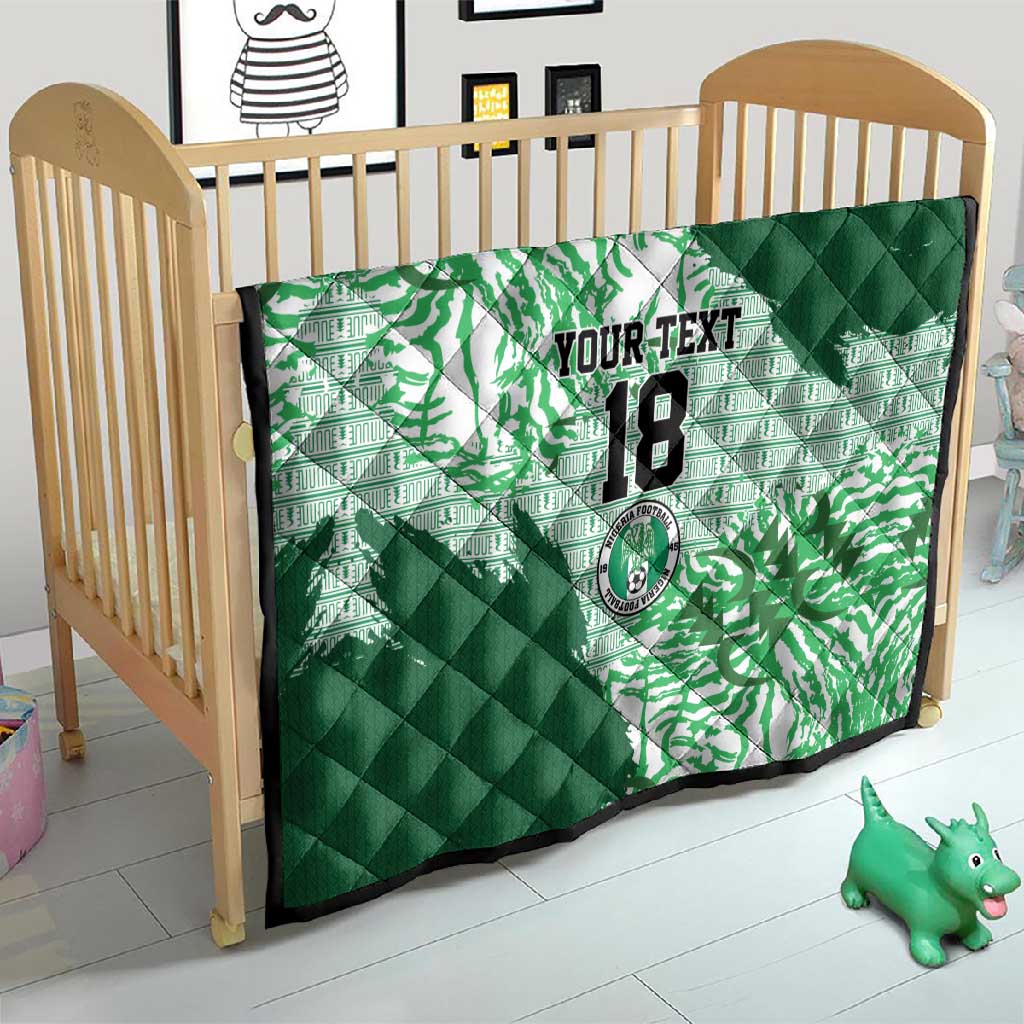 Custom Nigeria Fooball Quilt Super Eagles National Pride