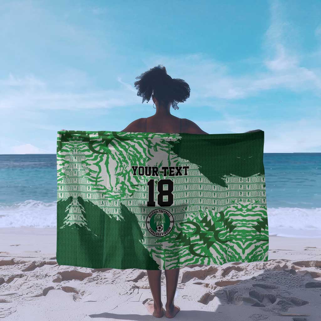 Custom Nigeria Fooball Sarong Super Eagles National Pride