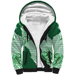 Custom Nigeria Fooball Sherpa Hoodie Super Eagles National Pride