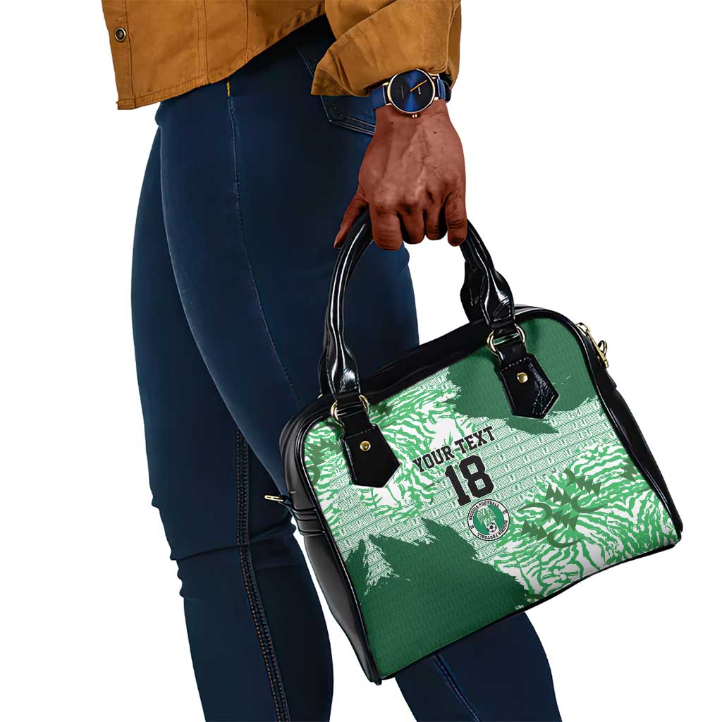 Custom Nigeria Fooball Shoulder Handbag Super Eagles National Pride