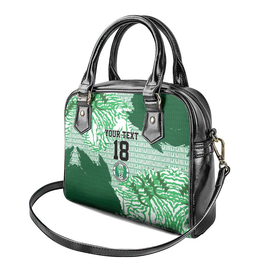 Custom Nigeria Fooball Shoulder Handbag Super Eagles National Pride