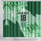 Custom Nigeria Fooball Shower Curtain Super Eagles National Pride