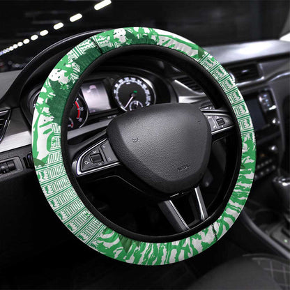Nigeria Fooball Steering Wheel Cover Super Eagles National Pride
