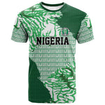 Custom Nigeria Fooball T shirt Super Eagles National Pride