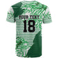 Custom Nigeria Fooball T shirt Super Eagles National Pride