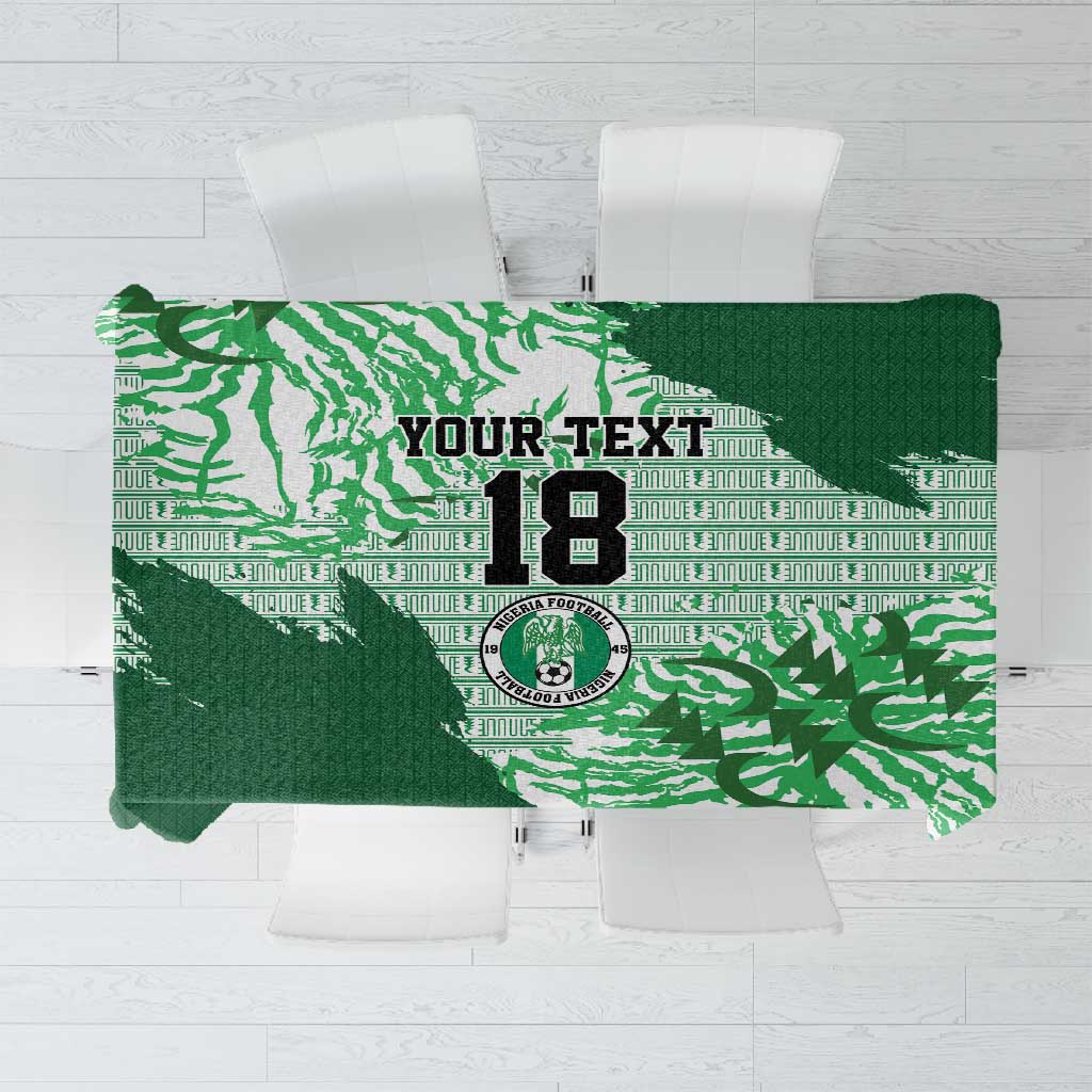 Custom Nigeria Fooball Tablecloth Super Eagles National Pride