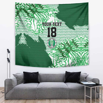 Custom Nigeria Fooball Tapestry Super Eagles National Pride