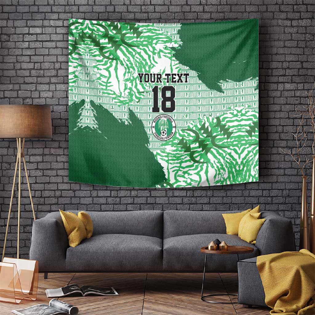 Custom Nigeria Fooball Tapestry Super Eagles National Pride