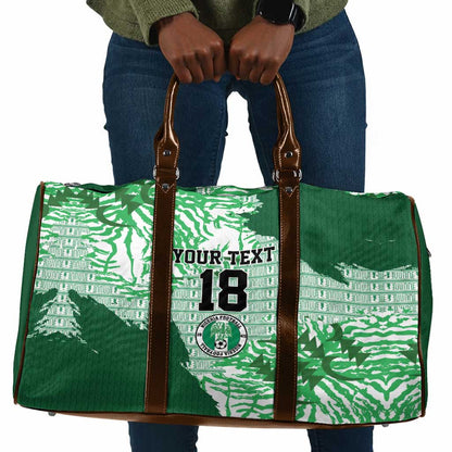 Custom Nigeria Fooball Travel Bag Super Eagles National Pride
