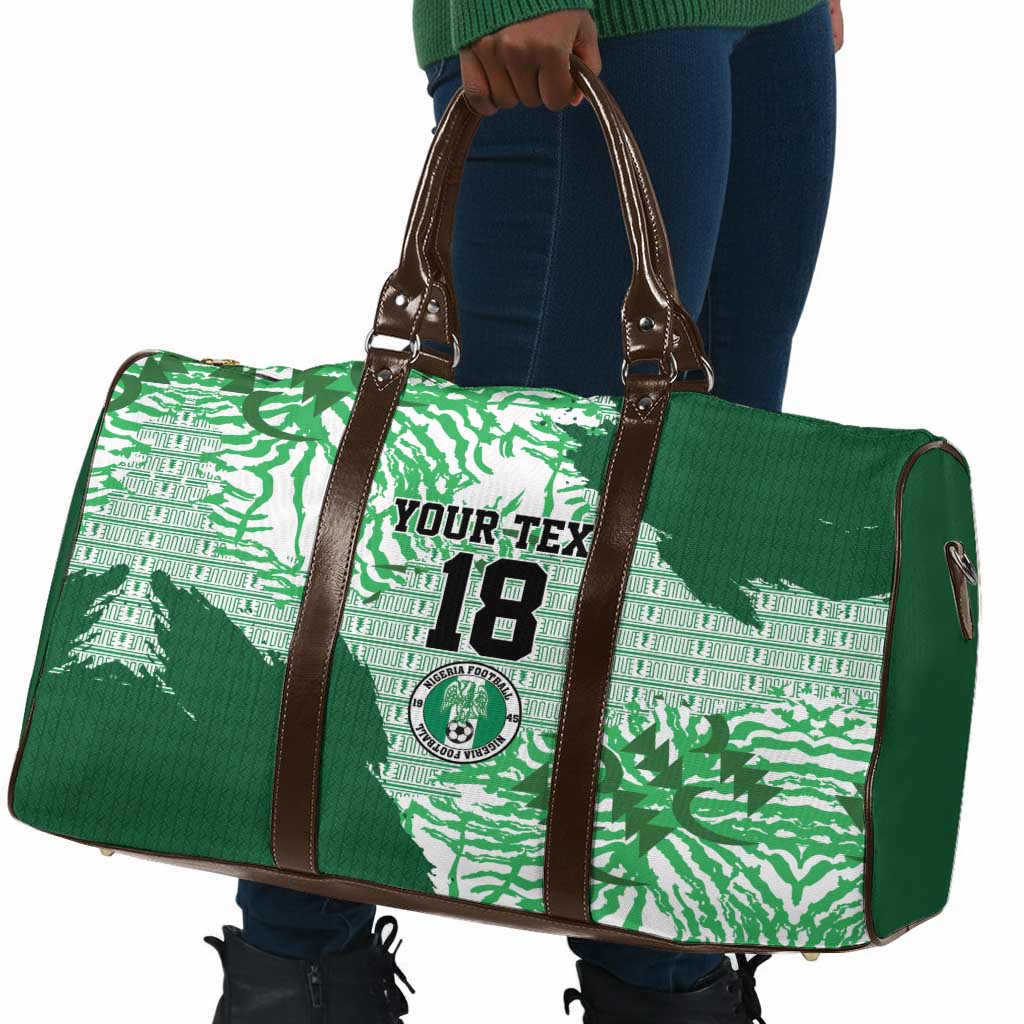 Custom Nigeria Fooball Travel Bag Super Eagles National Pride
