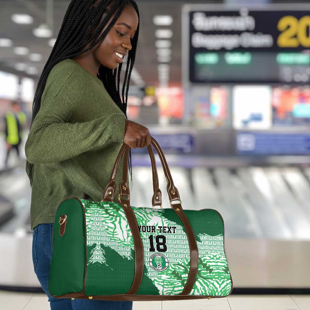 Custom Nigeria Fooball Travel Bag Super Eagles National Pride