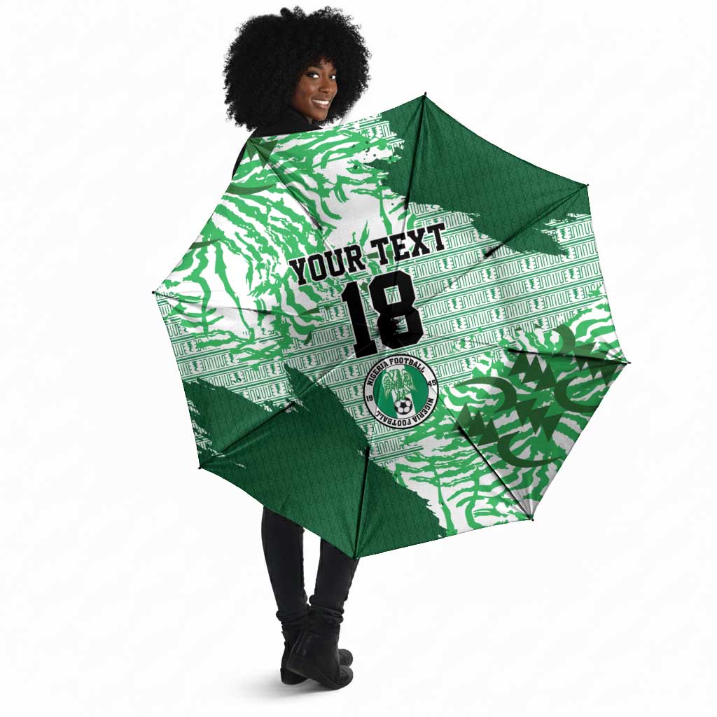 Custom Nigeria Fooball Umbrella Super Eagles National Pride