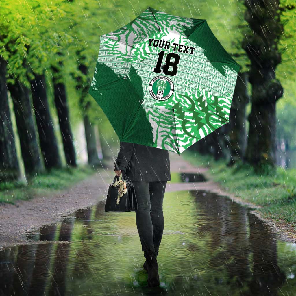 Custom Nigeria Fooball Umbrella Super Eagles National Pride