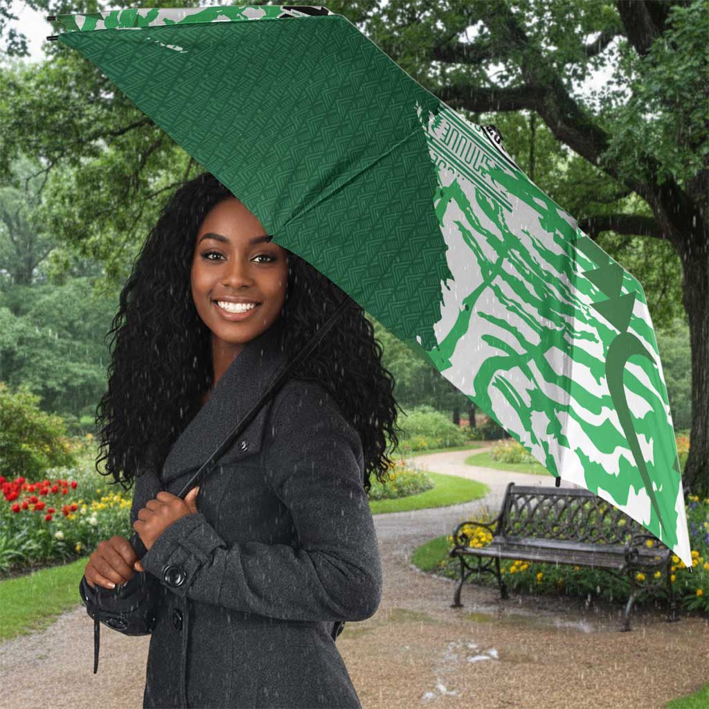 Custom Nigeria Fooball Umbrella Super Eagles National Pride