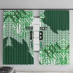 Custom Nigeria Fooball Window Curtain Super Eagles National Pride