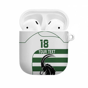 Custom Zimbabwe Sables Rugby AirPods Case Go Champion