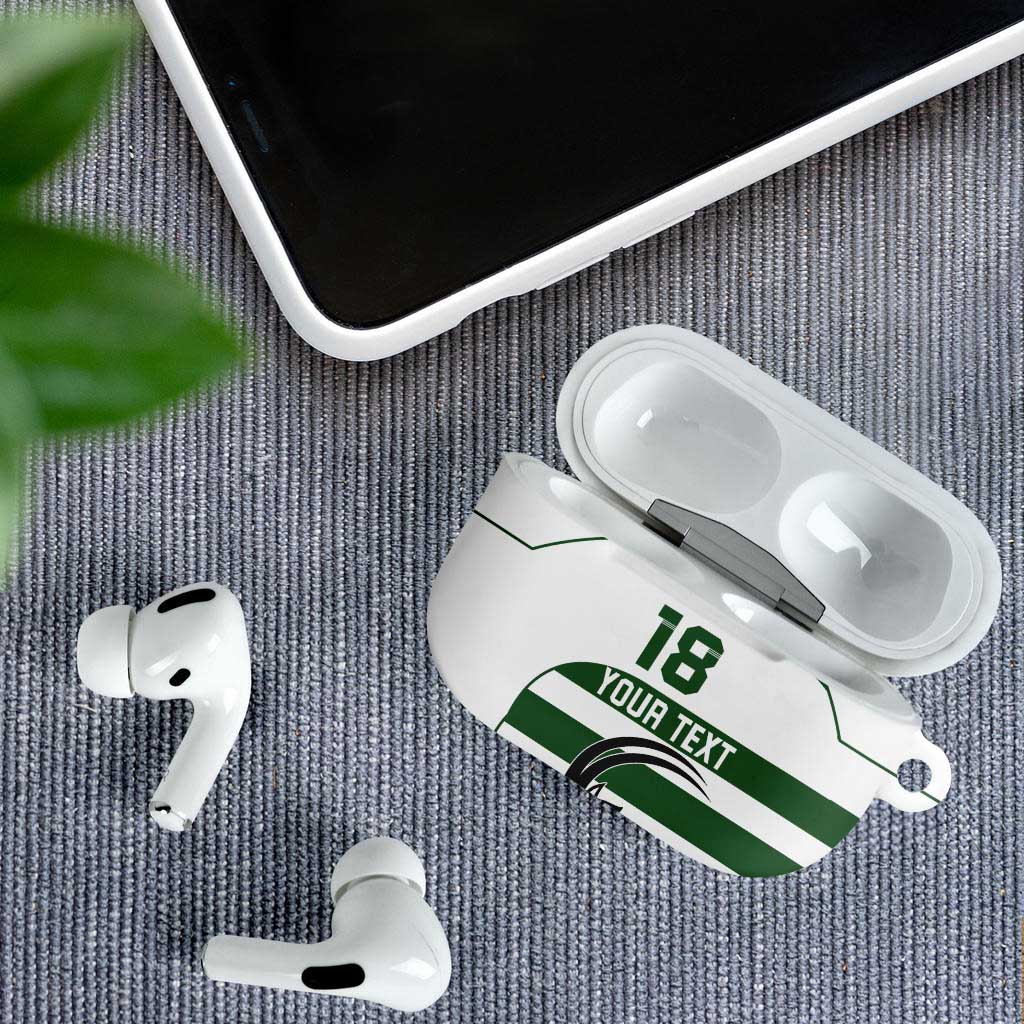 Custom Zimbabwe Sables Rugby AirPods Case Go Champion