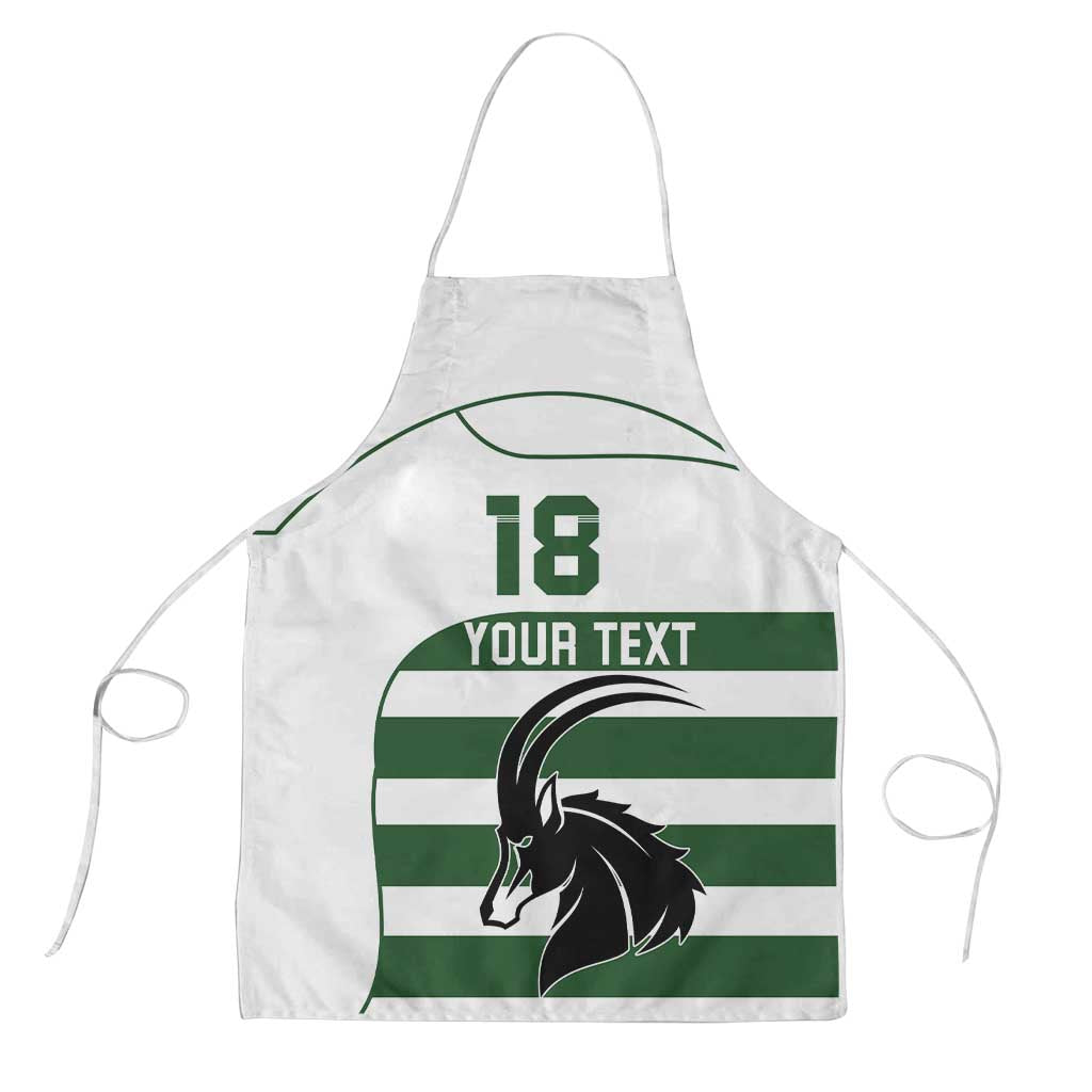 Custom Zimbabwe Sables Rugby Apron Go Champion