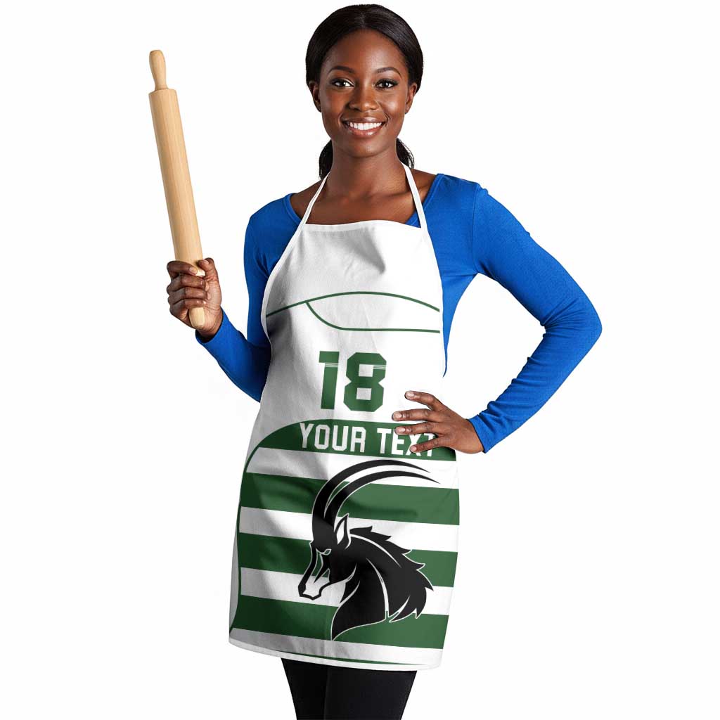 Custom Zimbabwe Sables Rugby Apron Go Champion