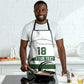 Custom Zimbabwe Sables Rugby Apron Go Champion