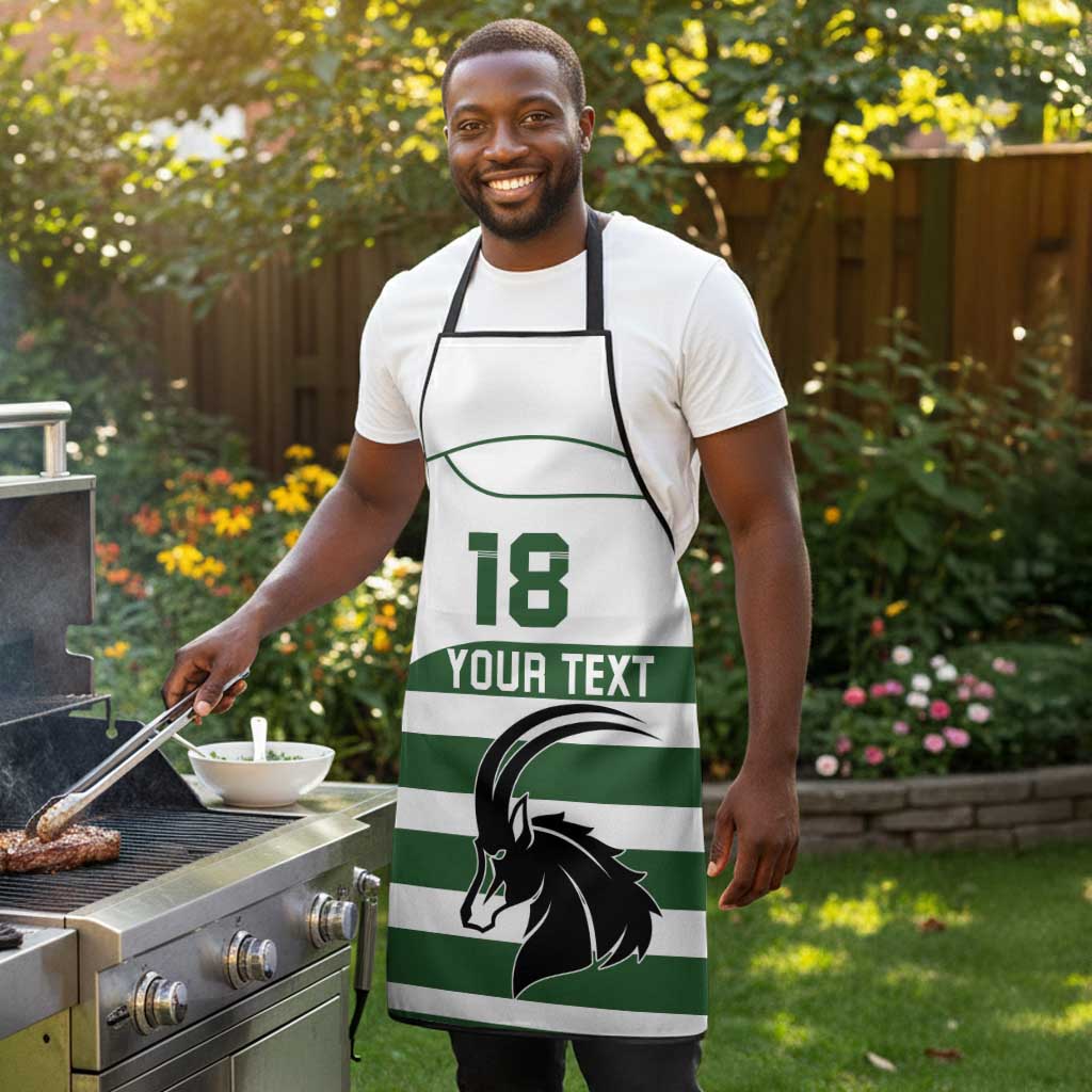 Custom Zimbabwe Sables Rugby Apron Go Champion