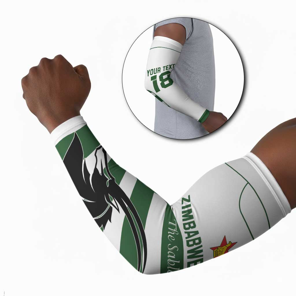 Custom Zimbabwe Sables Rugby Arm Sleeves Go Champion