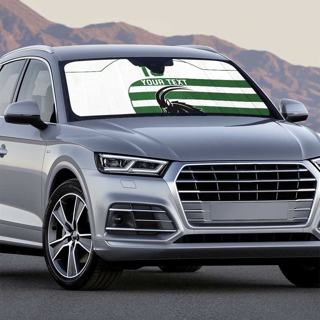 Custom Zimbabwe Sables Rugby Auto Sun Shade Go Champion