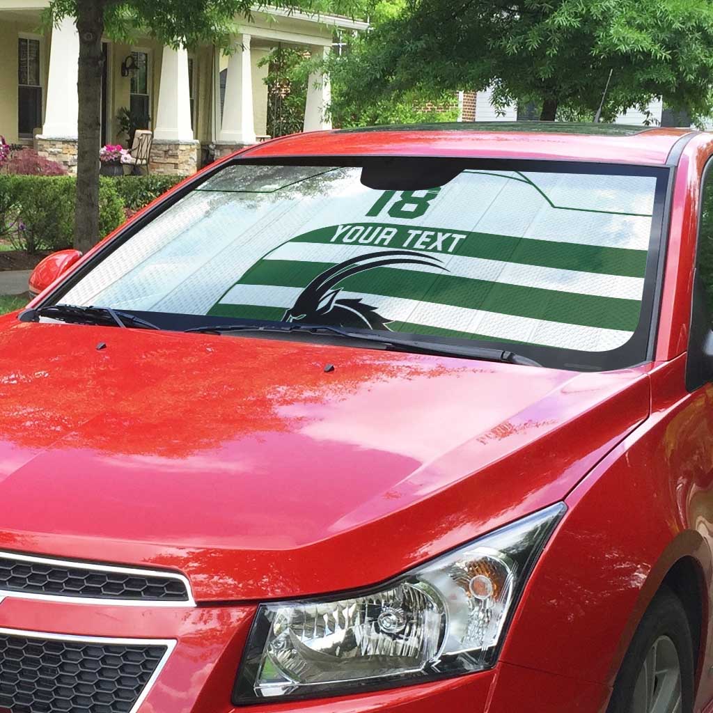 Custom Zimbabwe Sables Rugby Auto Sun Shade Go Champion