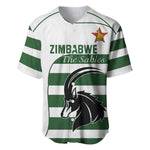 Custom Zimbabwe Sables Rugby Baseball Jersey Go Champion - African Pride