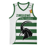 Custom Zimbabwe Sables Rugby Basketball Jersey Go Champion LT18