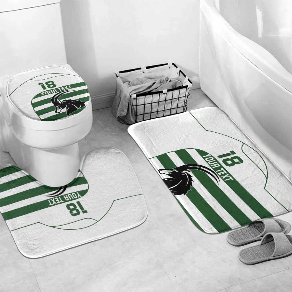Custom Zimbabwe Sables Rugby Bathroom Set Go Champion