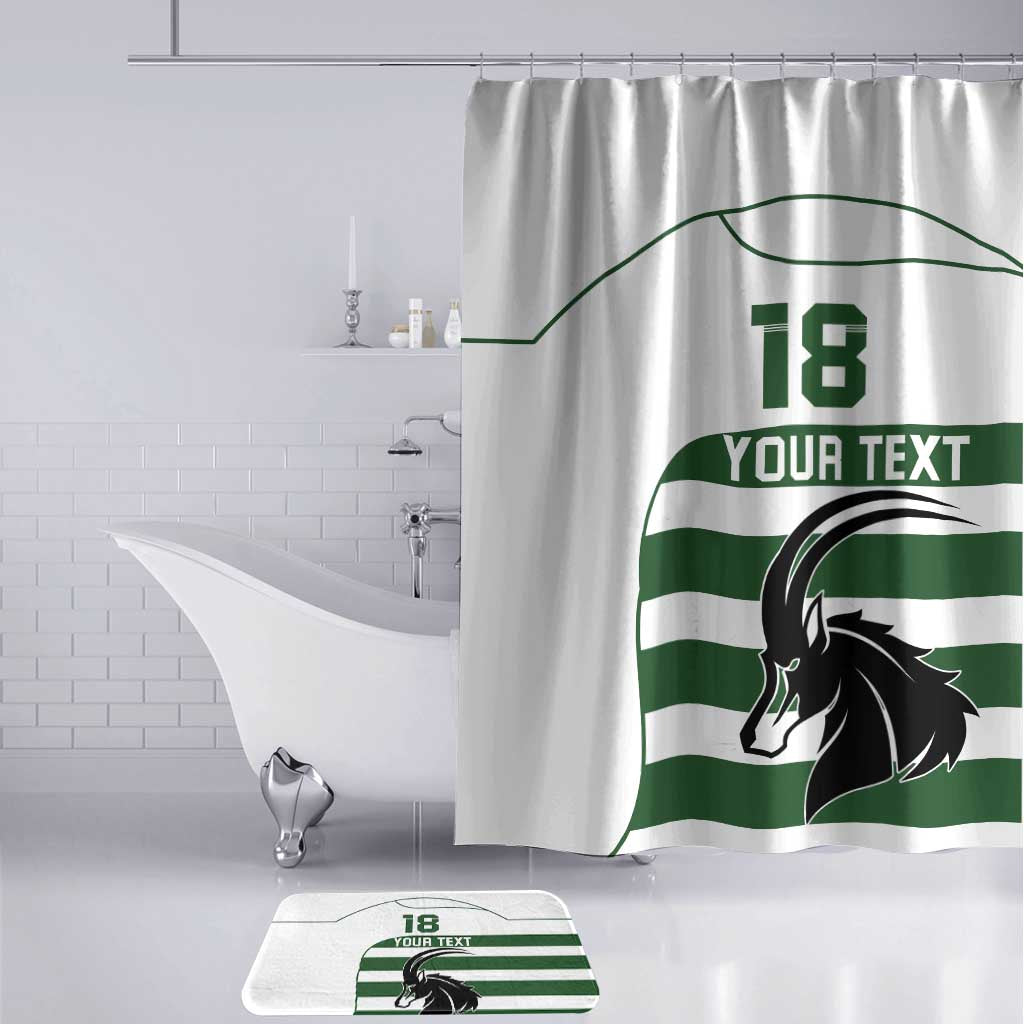 Custom Zimbabwe Sables Rugby Bathroom Set Go Champion