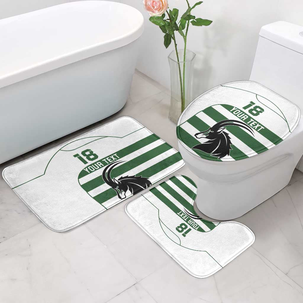 Custom Zimbabwe Sables Rugby Bathroom Set Go Champion