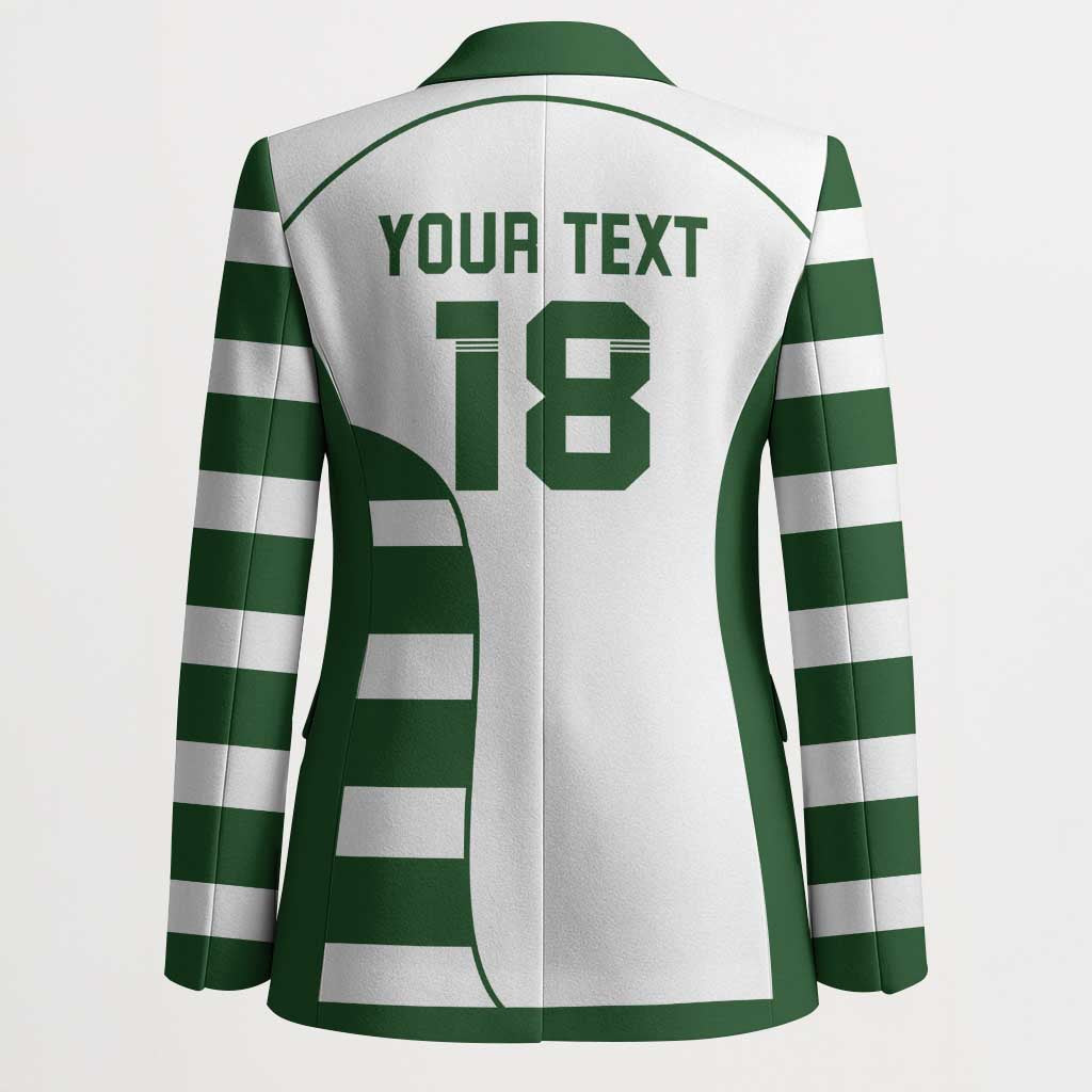 Custom Zimbabwe Sables Rugby Blazer Go Champion