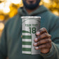 Custom Zimbabwe Sables Rugby 4 in 1 Can Cooler Tumbler Go Champion - African Pride