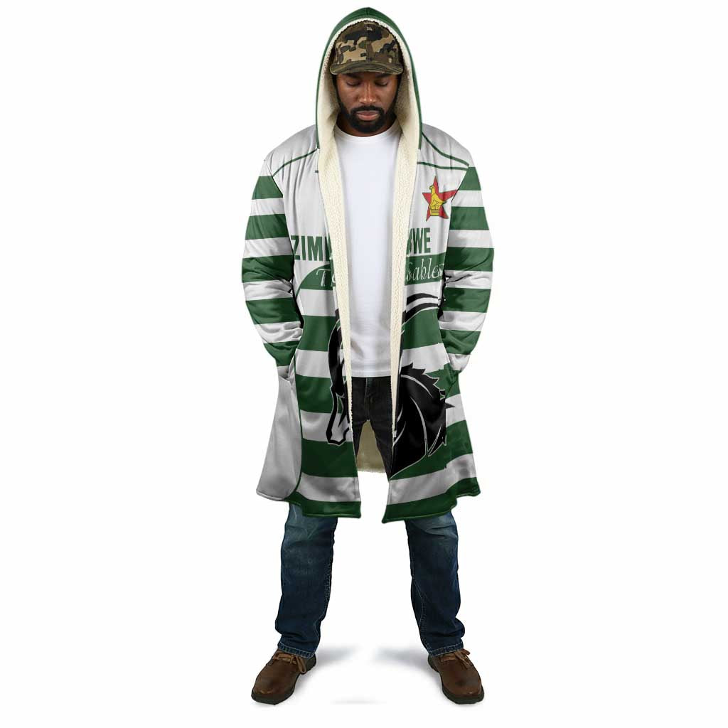 Custom Zimbabwe Sables Rugby Cloak Go Champion